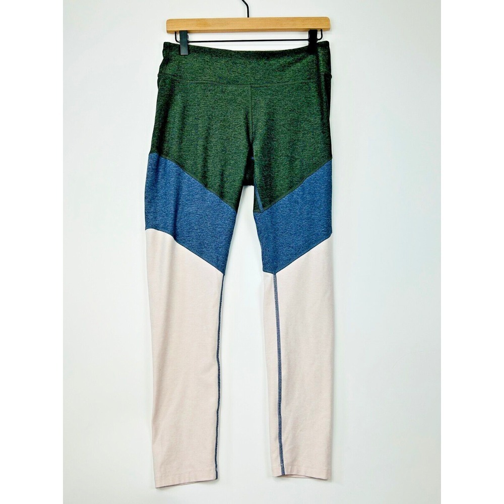 Outdoor Voices Leggings Size Large L Athletic‎ Springs 7/8 ColorBlock Stretch